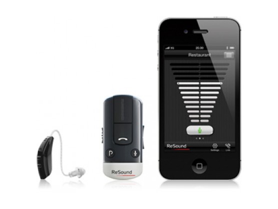 ReSound hallókészülék, Phone Clip, ReSound Control okostelefonos applikáció